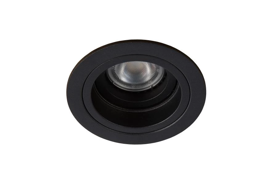 Lucide EMBED - Recessed spotlight - Ø 9,1 cm - 1xGU10 - Black - off